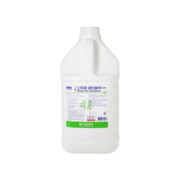 [GREEN PHARM] Disinfectant Ethanol (4L, 83% Ethanol, For Skin/ Medical Device Disinfection)