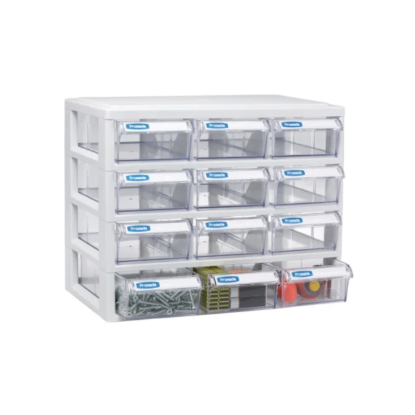 Jeonggwang Tool Box Magic Box/ 12 Compartments (Fixed Type) * J - 012 370x230x300mm