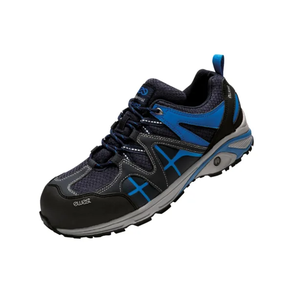 [E - WEST] Safety Shoes 4 - inch (EW - 411N/ 240mm/ Blue, 1 Pair)