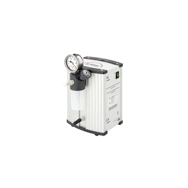 [ILMVAC] Compact Chemically Resistant Diaphragm Vacuum Pump (Diaphragm pump chem. resistant 15L/ min, 100mbar, MPC090E)