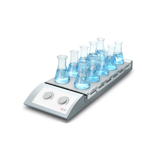 [DLAB] Multi - Position Magnetic Hotplate Stirrer (6 - position, 10 - position, 0.4LX10, MS - H - S10)