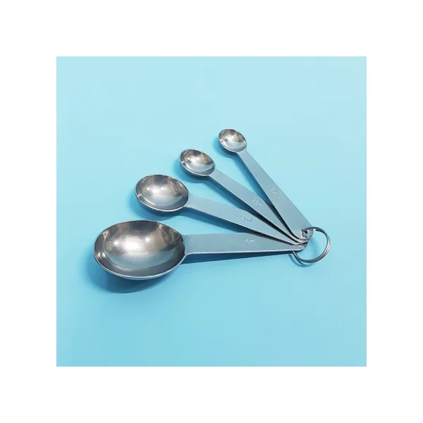 Wenk Labtec Spoon Set (4pc/ 1, 2.5, 5, 15ml each, 3801)