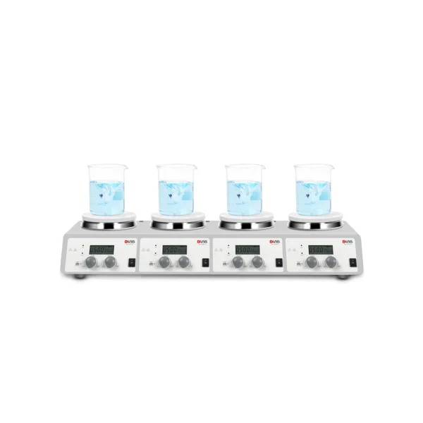 [DLAB] Multi - position Magnetic Hotplate Stirrer (4 position, 10Lx4mm, MS - H340 - S4)