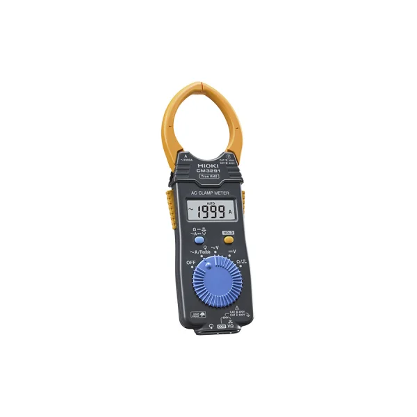HIOKI AC Clamp Meter CM3291 (AC/ DC 600V, 2000A, 42mΩ, 57x197.5x16/ Clamp 46mm, True RMS)