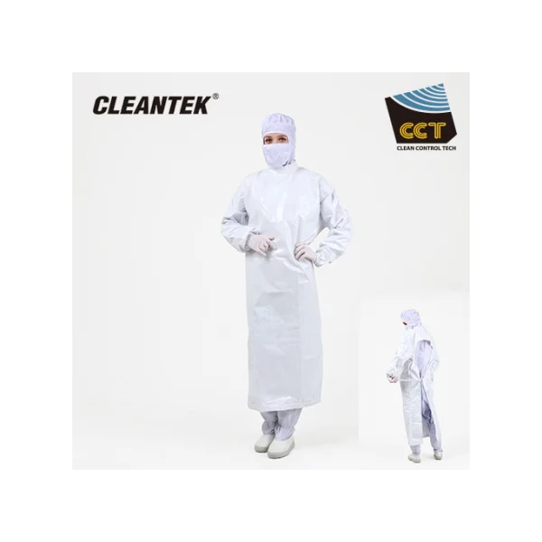 Klintech ESD Chemical Resistant Gown C103 - 38 (5XL size_126cm(Length))
