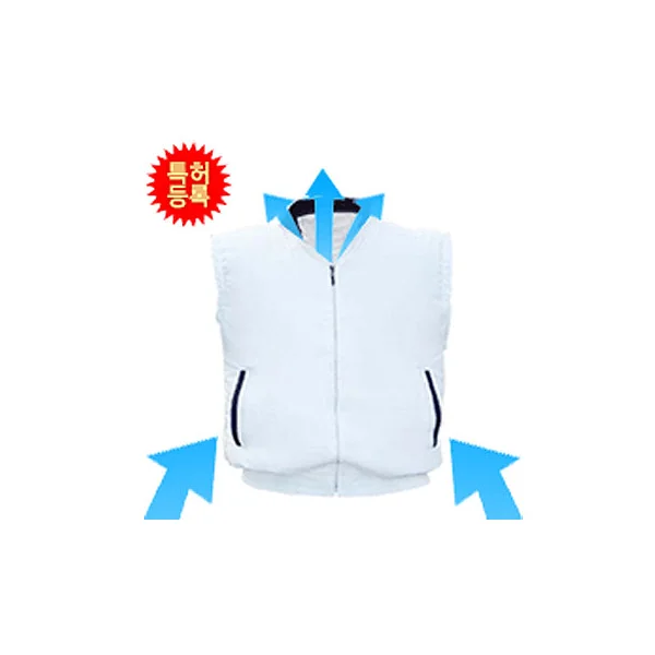 ICE BANK Cooling Vest Type B - Lithium Rechargeable XL/ White