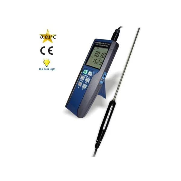 CENTER Temperature Meter CENTER376 (- 100~400℃, RTD, Datalogger)