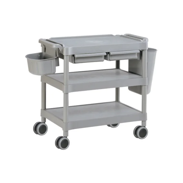 Joongang Mobile Serving Cart 2002D (880*510*845, Multi - purpose Bins Sold Separately, Cleaning, Hospital, Hotel, Nursing Home. Cart)