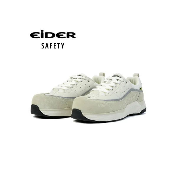 [EIDER] SMART 403 Safety Shoes (230mm, White)