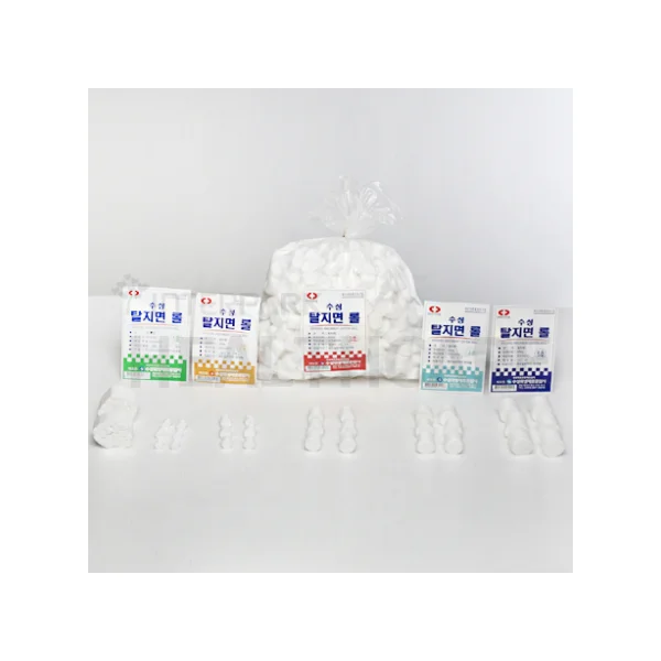 [SUSEONG] Degreasing Cotton/ Cotton Ball Filter Type (No. 1/ 10x12mm, 450g, Antiseptic Cotton)