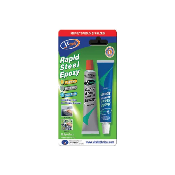 [V - TECH] V - TECH Multi - purpose Steel Epoxy V - 140 56.8g (White+Black)