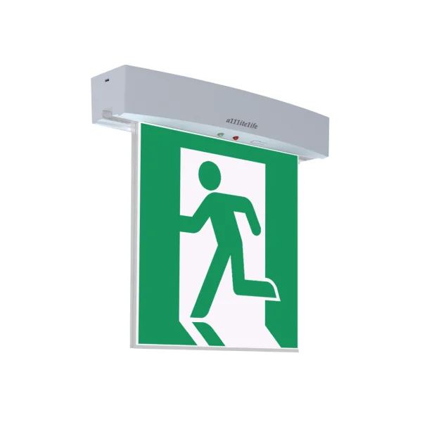 [ALL LIGHT LIFE] Emergency Exit Light ICS - 130DL3 (Surface Mounted, Double - Sided, LED, Compact, 130x196x44mm)