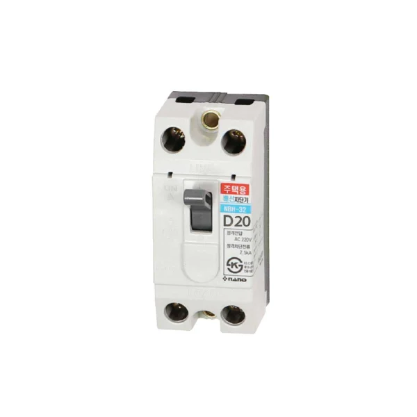 [NANO ELECTRIC] Residential Circuit Breaker 30AF Type D NBH - 32 20A