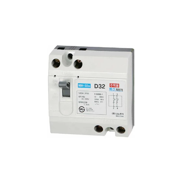 [NANO ELECTRIC] Residential Circuit Breaker 30AF Type D NBH - 32m 32A