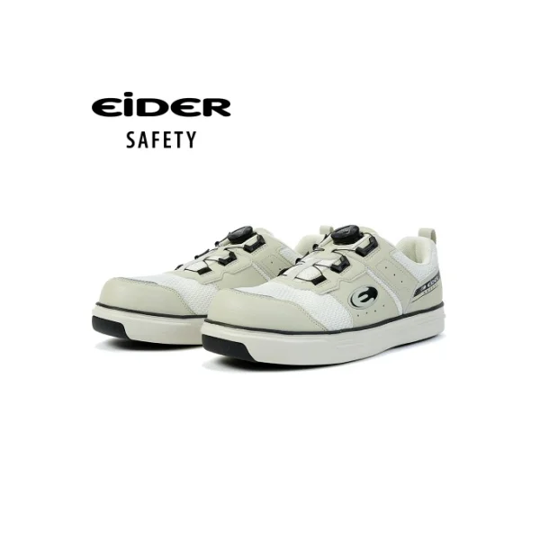 [EIDER] SMART 401 4 - inch Dial Safety Shoes (245mm, White)
