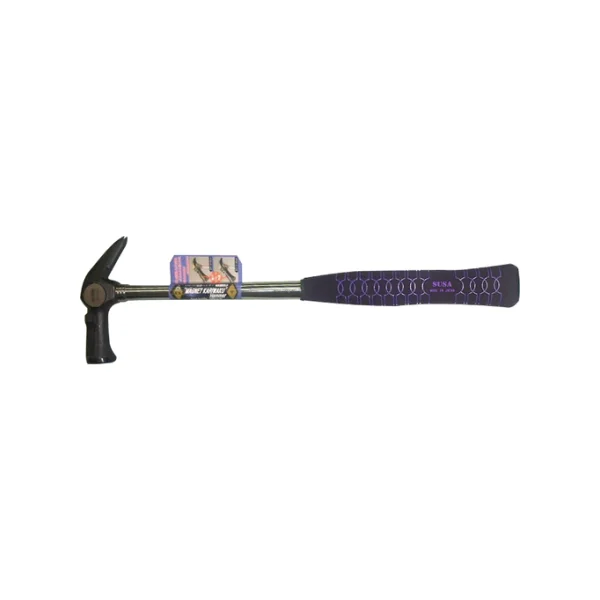 SUSA Magnetic Hammer (Steel) (M) M - N (29x390mm, Shock - Absorbing Rubber Grip)