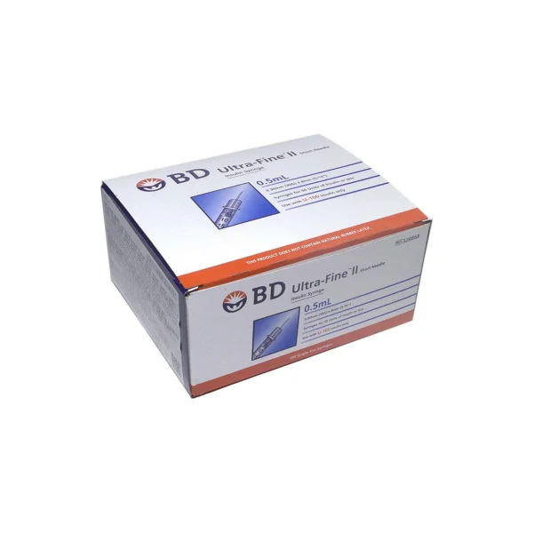BD Insulin Syringe (D/ InsulineSyringe)/ 328868 0.5CC - 30G - 8mm/ BOX (100EA)
