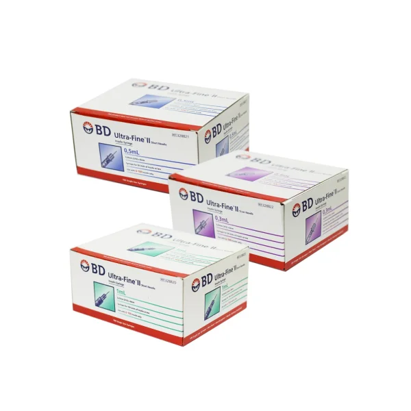 BD Insulin Syringe (D/ InsulineSyringe)/ 328822 0.3CC - 31G - 8mm/ BOX (100EA)