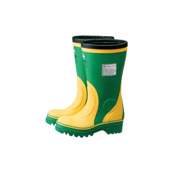 DAESHIN DAESHIN - ACID - 01/ DA - 2 (Yellow+Green, 295mm, Hygienic/ Waterproof) Acid - Resistant Boots