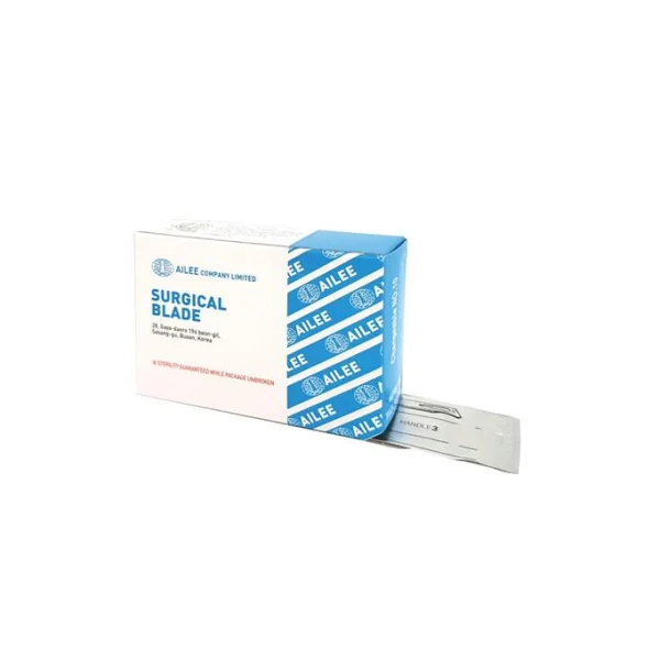 [EYEREE] Surgical Blade No. 11 (Replaceable, 100 pcs, Surgical Blade/ Sterilized/ Scalpel)