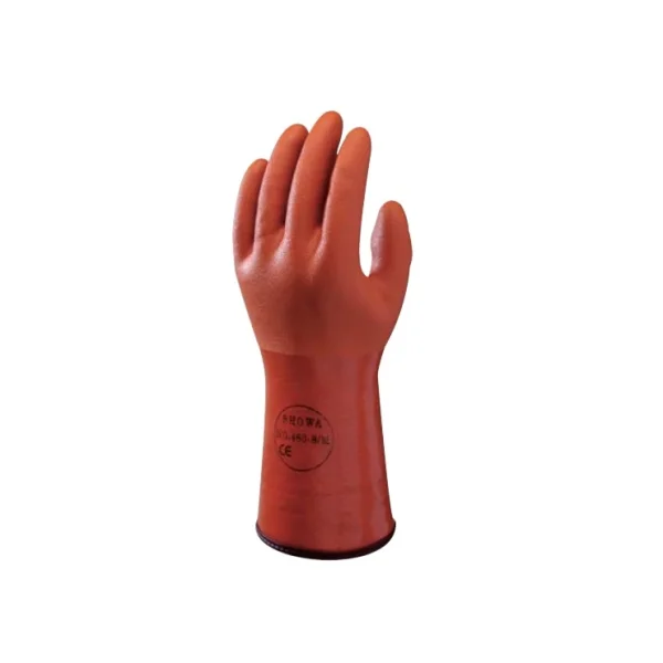 [SHOWA] PVC Cold Proof Gloves 460 (XL/ Orange, Brushed/ SHOWA)