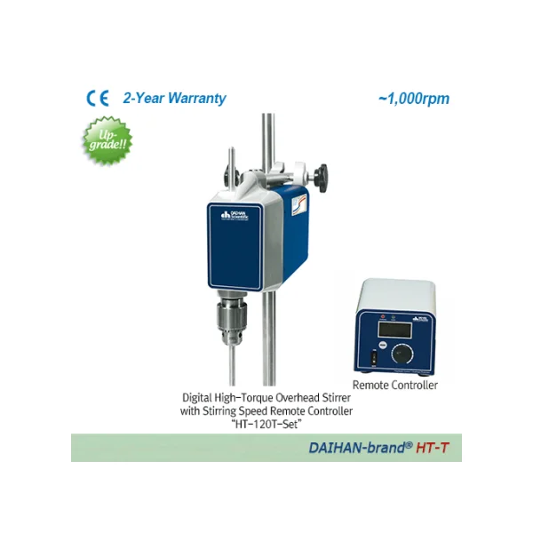 [DAIHAN] High - Torque Overhead Stirrer Set, with Controller, 1000rpm, 60L, DH.WOS01076