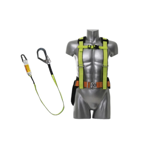 [PRO - 6] Full Body Harness TA - 013 - 1 (S/ T Webbing Lanyard, Custom Order - Blue, Free Size)