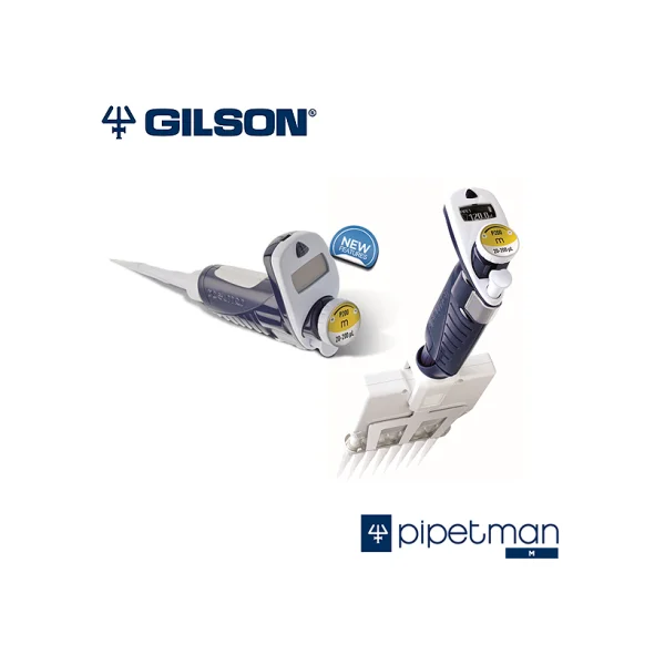 [GILSON] PIPETMAN M Electronic Multichannel Pipette (P12x300M, 10 - 300μl)