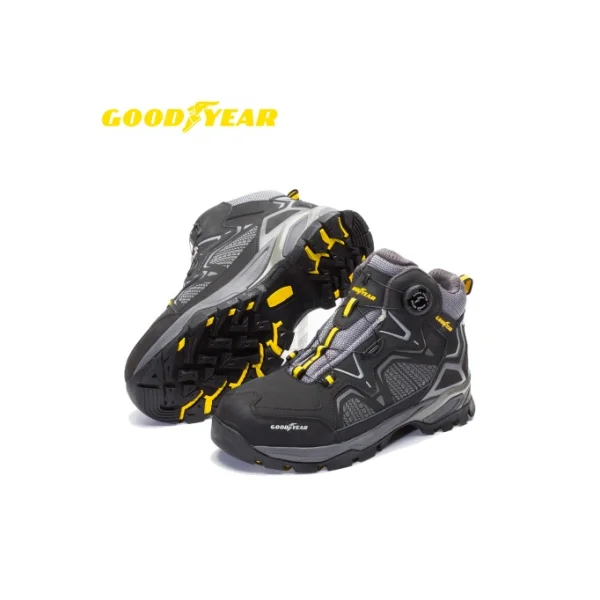 GOODYEAR GY - 603D - 2 Dial Safety Shoes (275mm, Black)