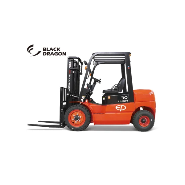 BLACK DRAGON Lithium - ion Battery Electric Forklift EFL - 302 - 4800 (3.0 Ton, 4.8m, Lithium - ion Battery)