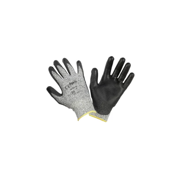 Honeywell Perfect Cutting Black Cut/ Puncture Resistant Gloves (2232242/ size 8/ Knit Gloves)