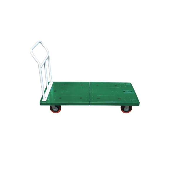 [JUNGWON] Plastic Dolly Extra Large (650*1300/ P Dolly/ 200kg/ 3 Swivel, 2 Fixed)