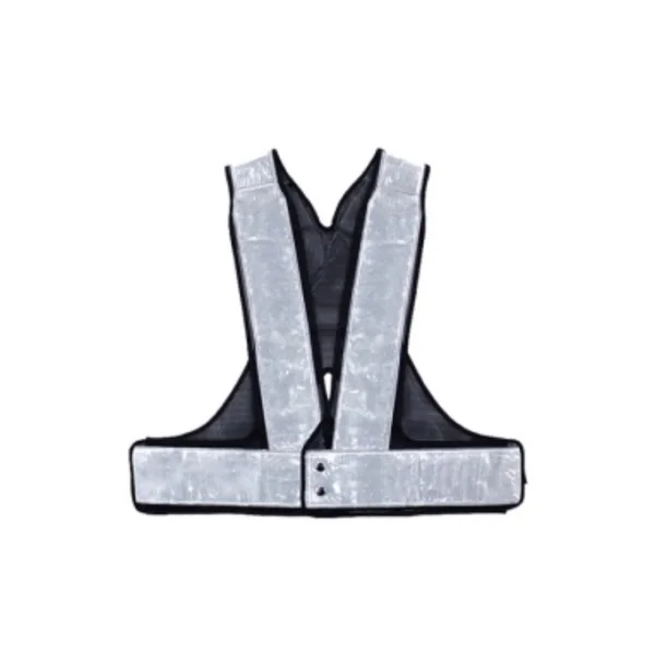 [MIRAE SAFETY] High - Visibility Vest MR404 (Free/ Navy, Mesh, Detachable Shoulder)