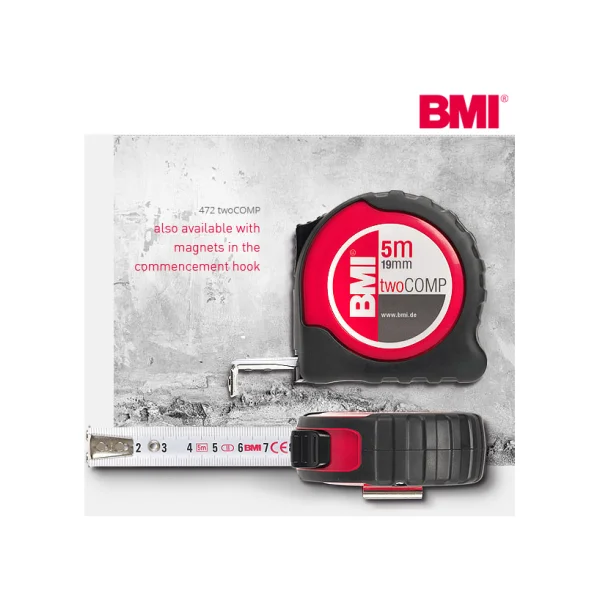 BMI TWO COMP Tape Measure 10M/ 30MM