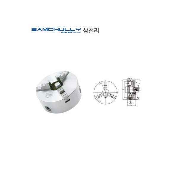 SAMCHULLI Standard Scroll Chuck (Integral JAW) SC - 355 (14")