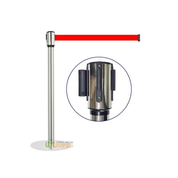 Hwaseong Metal Stainless Steel Belt Barrier (Standard Type, 1 pc)