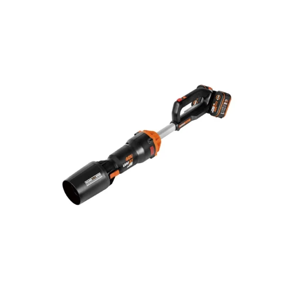 WORX 40V Cordless Blower WG585E (Full Set/ 2x 4.0Ah Batteries + Dual Charger, BL)