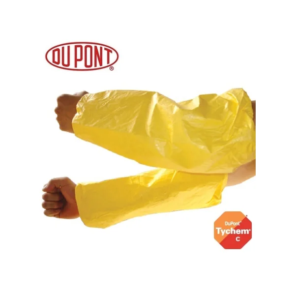 [DUPONT] Tychem C Chemical Protective Sleeves (1 Pair, Yellow)