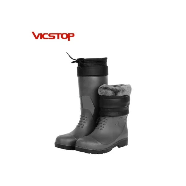 [BIG STOP] Anti - Slip Winter Safety Boots PS - 01W (280mm, Dark Gray)