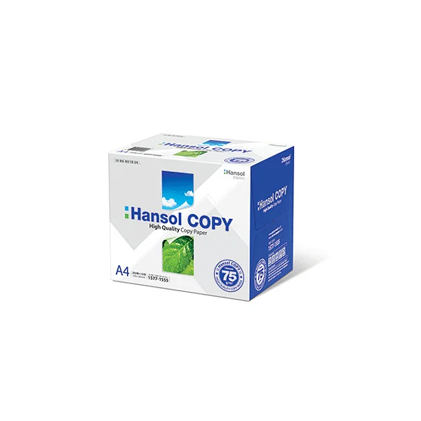 Hansol A4 Paper HANSOL - 0001 500 Sheets * 5 Reams