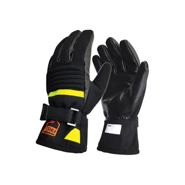 Firebolt KFI Certified Firefighting Gloves (FB - FG - 1/ BK/ S) - Applied with Heat/ Chemical Resistant Aramid Fiber