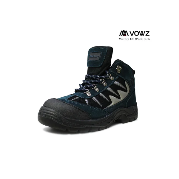 VOWS 5 - inch Safety Shoes (VZ - 501/ 245mm - 285mm/ Navy, 1 Pair)