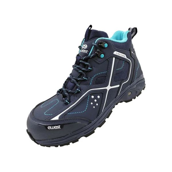 ewest Safety Shoes 5 - inch (EW - 514/ 285mm/ Navy, 1 Pair)