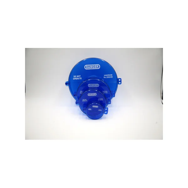 Gate Valve Lockout (New Semi - transparent Blue/ 50021B)
