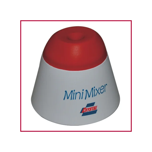 CRYSTAL USA Single Mini Vortex Mixer (Main Unit/ RED, 1 pc, VM - 03RU)