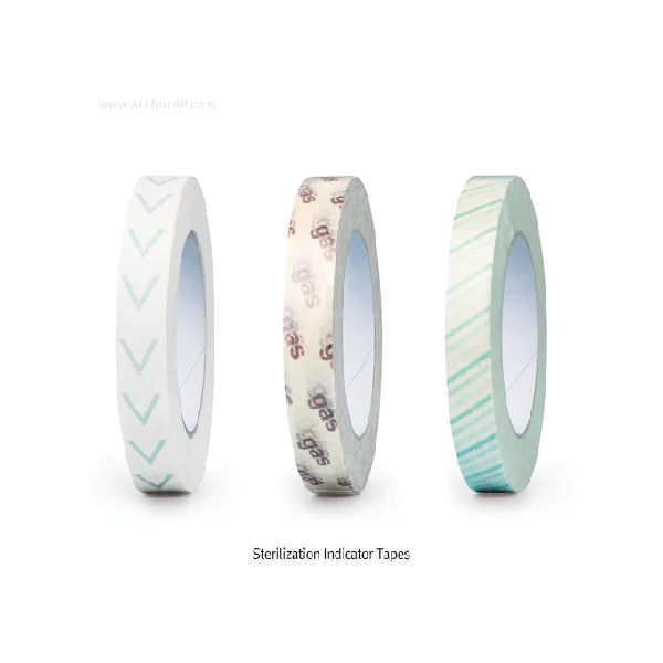 [HEINZ HERENZ] Sterilization Indicator Tape W19mmxL50m Green (White/ Red) HH.1080550