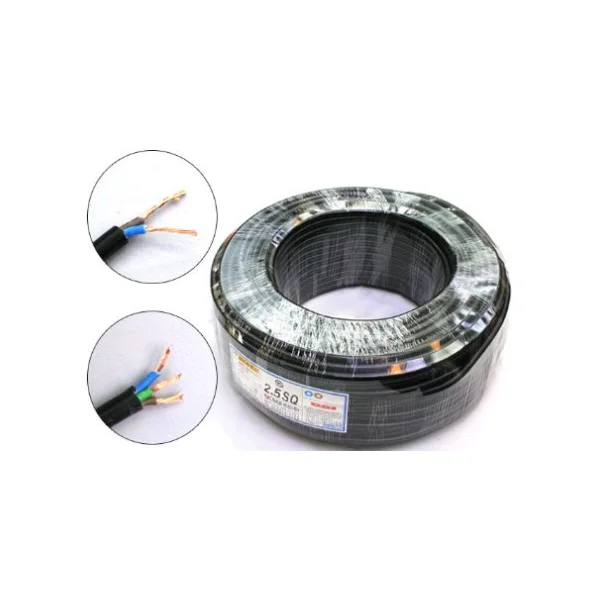 [NAVI MRO] VCTF Cable (Black/ 2C/ 4SQ/ 300M, 1 pc)