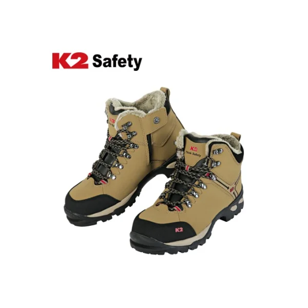 [K2 SAFETY] 6 - inch Premium Winter Safety Boots K2 - 58 (270mm, Work Boots)