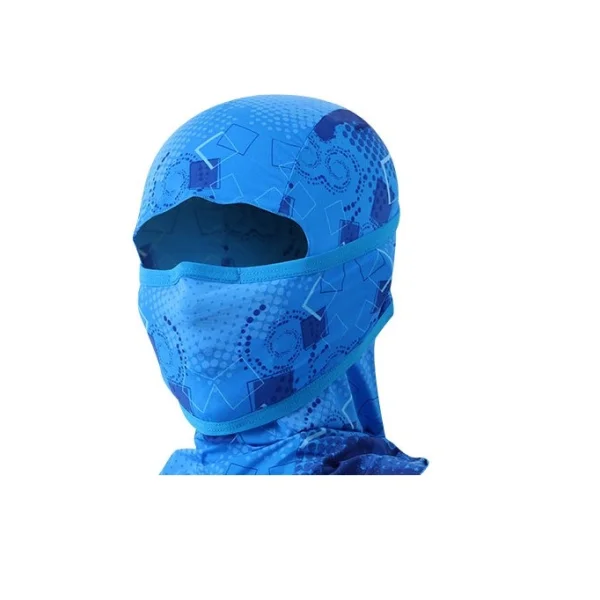 [INCONTRO] Cool Balaclava 3D Stereoscopic (Dot Sky Blue, Face/ UV Protection/ Sun Shade)