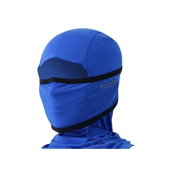 [INCONTRO] 3D Cool Balaclava (Solid Dark Blue, Face/ UV Protection/ Sun Shade)